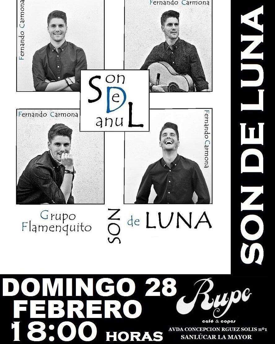 RupeCafeCopas's tweet photo. Domingo 28 - SON DE LUNA en @RupeCafeCopas https://t.co/Nq0G22t53a