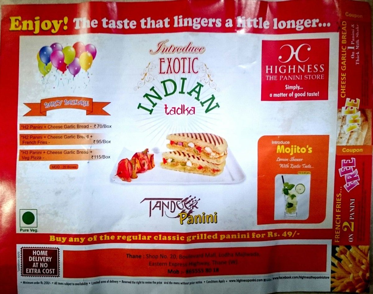 HorizonRAIT's tweet image. Introducing the Exotic Indian Tadka, the one stop for all the foodies! Best food with an Indian Tadka.