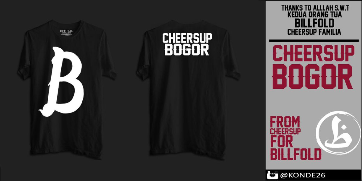 RT "<a href="/Feilapradana14/">Feila</a>: Yuk disikat ni pre order t-shirt yg enak dipakai buat kemana aja asli ( cont.. ) <a href="/CheersUp_BGR/">TEAM CHEERS UP BOGOR</a> "