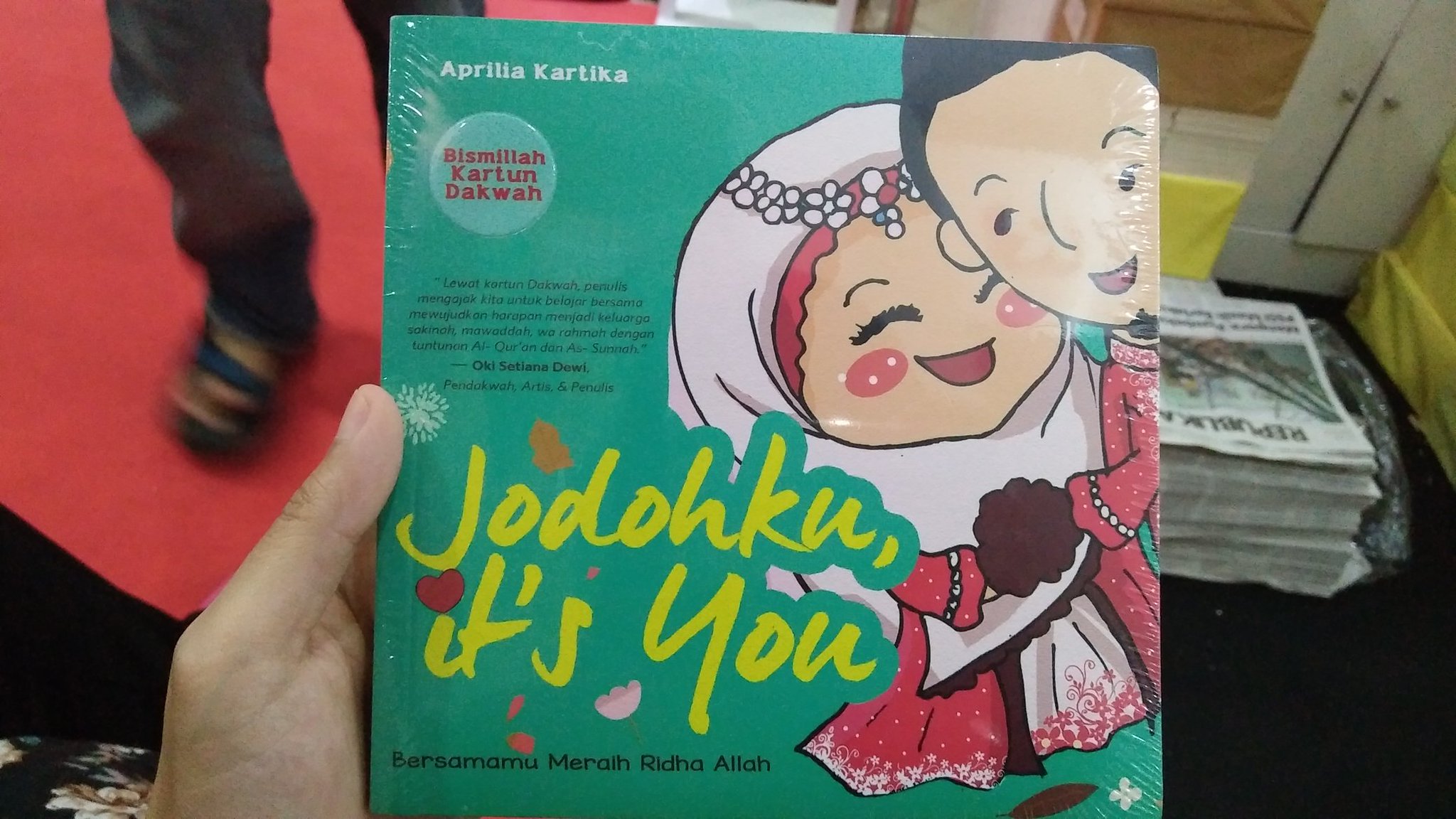Republika Co Id On Twitter Buku Terbaru Dari Bismillah Kartun Dakwah Jodohkuitsyou Tag Ke Orang Yg Mau Jd Jodoh Kamu Ibfrepublika2016 Https T Co Ydjvreokij