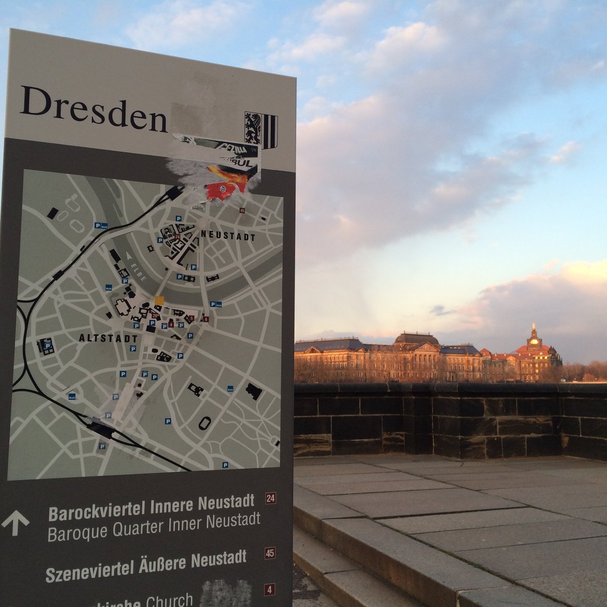 SFarley_Charlie's tweet image. After two days of consortium meetings for #cobwebFP7, I&apos;m taking a day for myself and exploring Dresden.