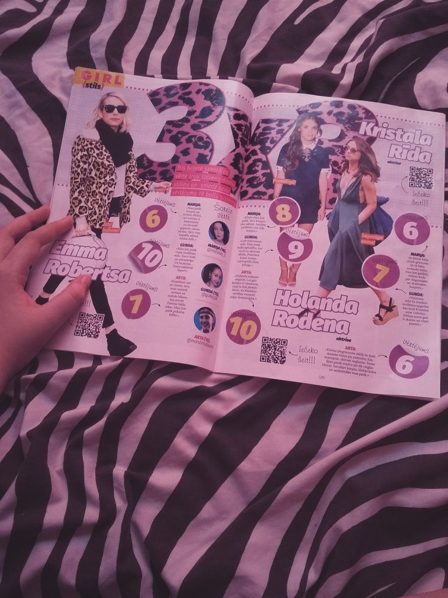 marijaxo_b's tweet photo. Es arī dabūju jauno Sīrups Girl . ❤ Ļoti patīkami , sevi atrast kādā lapā . ☺ Paldies jums . 😊
@zurnalsSirups https://t.co/TS4QTR4sMI