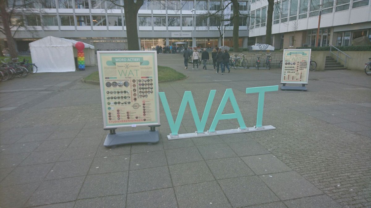 Open dag #TilburgU. Om 13.15u het praatje over hoe het is om te studeren in Tilburg in Cz5. Zie jullie daar!