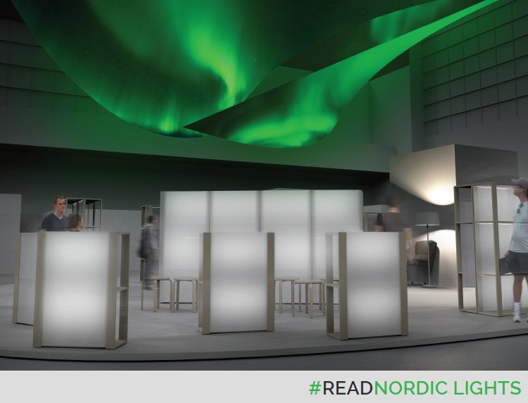 ReadNordic's tweet photo. Z těchto 3 studentských návrhů jeden uvidíte na veletrhu Svět knihy jako stánek čestného hosta. Který se vám líbí? https://t.co/bkVbGAemFW
