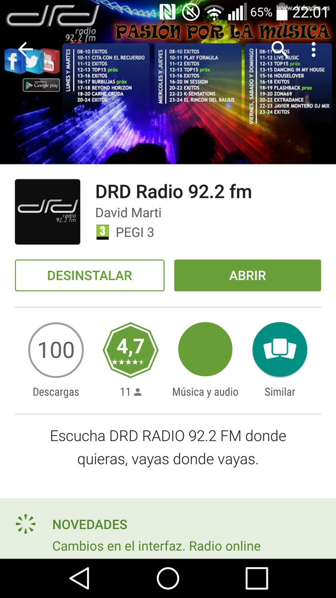 ismaelgvdj's tweet photo. Estamos ON AIR en https://t.co/zwpdSosdIF y en su APP @LiveMusicSound @drdradiofm https://t.co/qeWgL6JljE