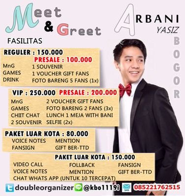 Pengen cpet 3 april pengen cpet ktemu sama si ganteng kesayangan <a href="/arbaniyasiz/">Arbani Yasiz</a> Cettar membahana 😁 syg bgt sma Lo kak😘