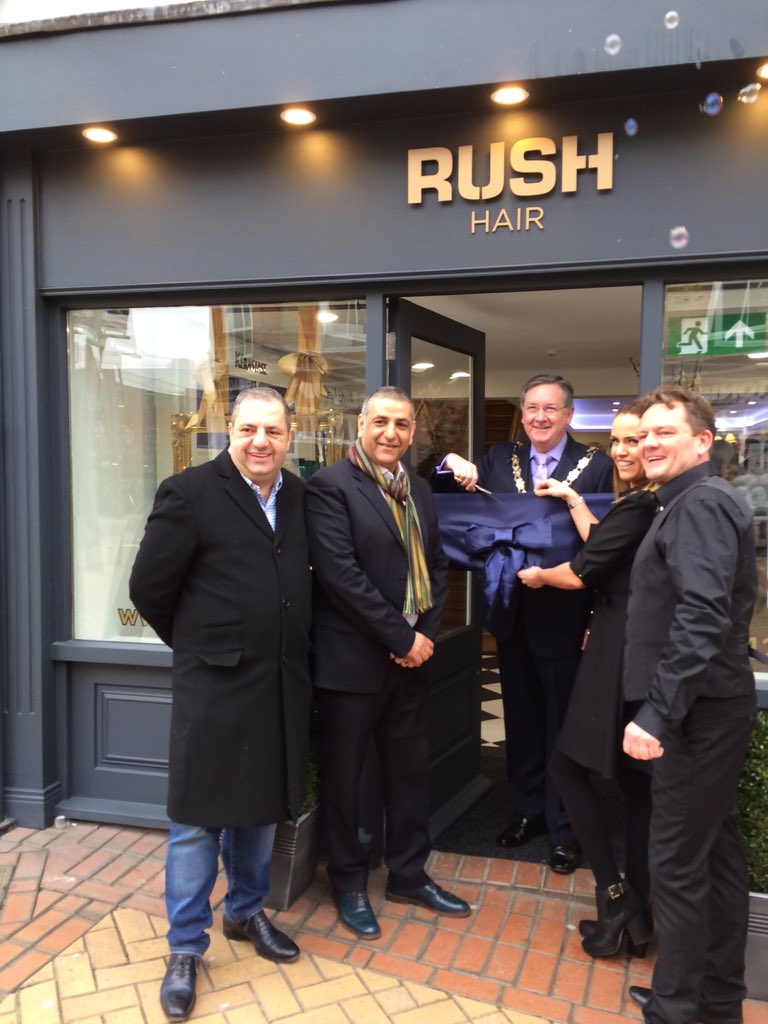 RUSHStell's tweet photo. Rush Chelmsford is officially open! 💙 #Chelmsford #hair https://t.co/B5Wt2Dnam5