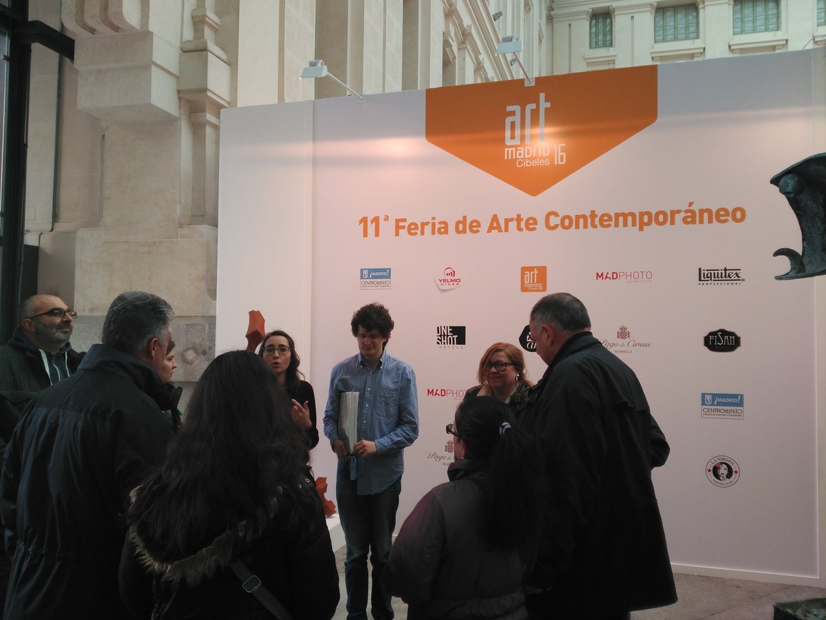 RT <a href="/NatiAlmendro/">Nati Almendro</a>: Empezando la visita en <a href="/ArtMadridferia/">ART MADRID'26</a> con @AzucenaHdezh y <a href="/asier_vazquez/">Asier Vázquez</a>