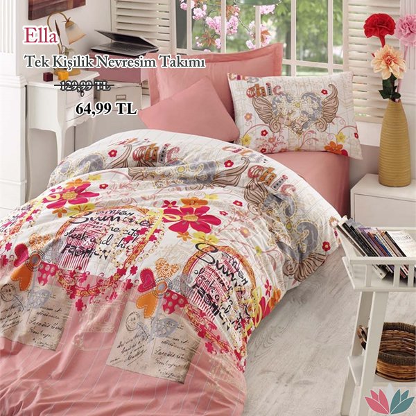 Genç Nevresim Takımı %50 İndirimle 64,99 TL! 
İncelemek ve sipariş vermek için tıklayınız goo.gl/xDCcU3