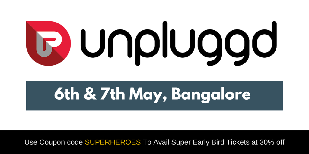 nextbigwhat's tweet image. #UnPluggd 2016 to be held on May 6th &amp;amp; 7th in Bangalore!

Know more:  nextbigwhat.com/unpluggd/