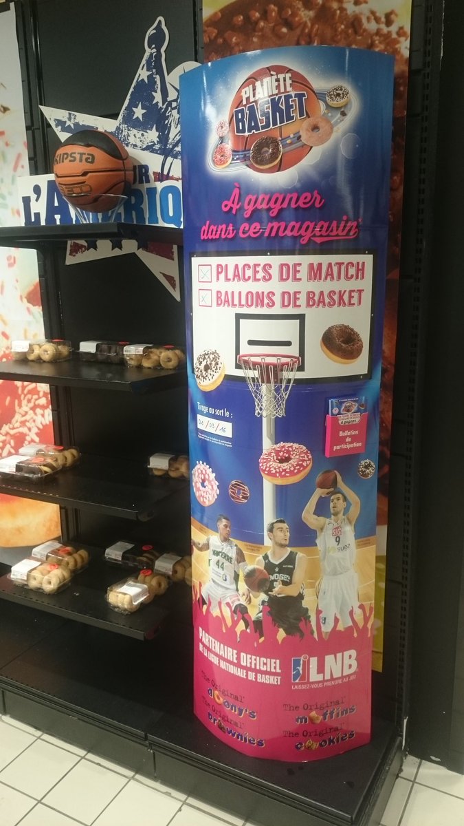 Olivier_Novel's tweet photo. Activation #doonys & @LNBofficiel dans les magasins @GroupeCarrefour. @flacaure https://t.co/SMsjr7eoXN