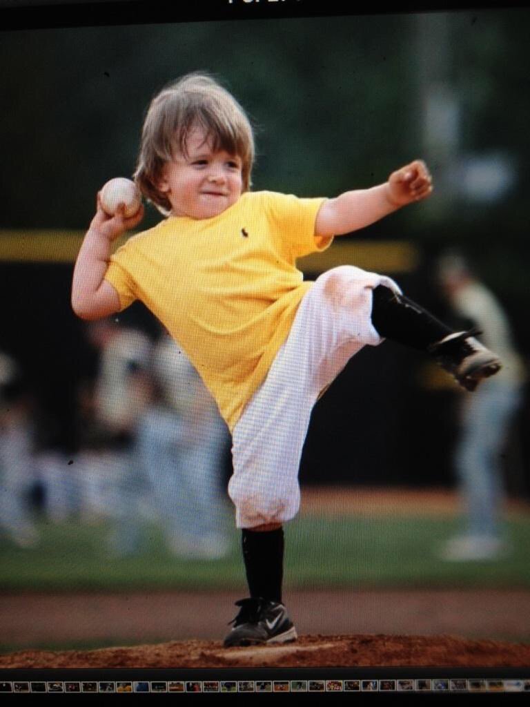 vaughnr11091's tweet photo. First Pitch. Opening Day for High School Baseball. #findAgame https://t.co/UtTBqjyutS