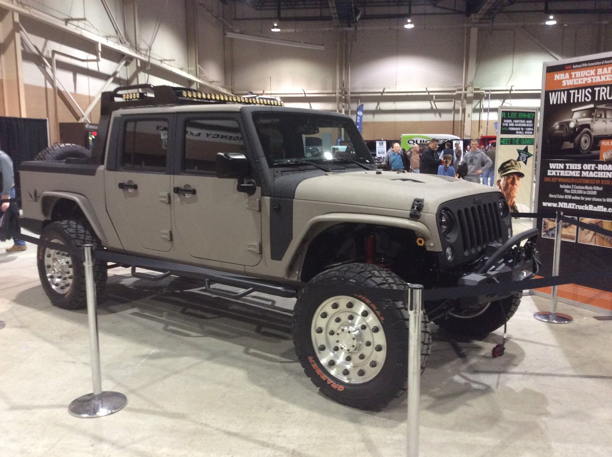BonhamChrysler2's tweet photo. #JesseJames #Jeep is #NRA's top prize plus 2 custom rifles &amp; $20K cash! https://t.co/F5ZSdSjidG @THEJeepMafia @rpx53 https://t.co/Hub3uka5sm