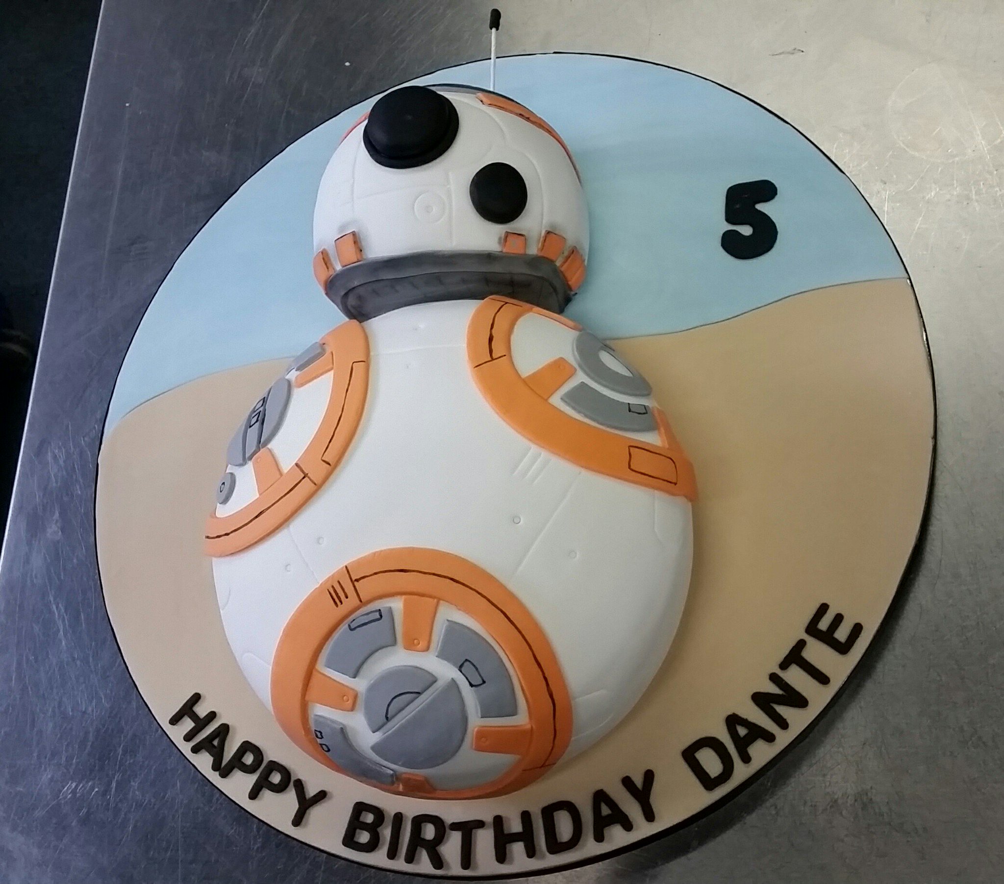 Cake Decor Derby On Twitter Our First Star Wars Bb8 Droid Cake
