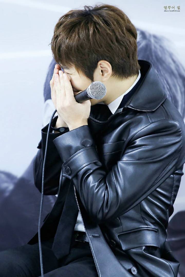 Kpop_Koverage's tweet photo. [HQ] 160221 INFINITE EFFECT Advance Press Con - Myungsoo! https://t.co/yFuHvAitd6 (cr 얼루어엘)