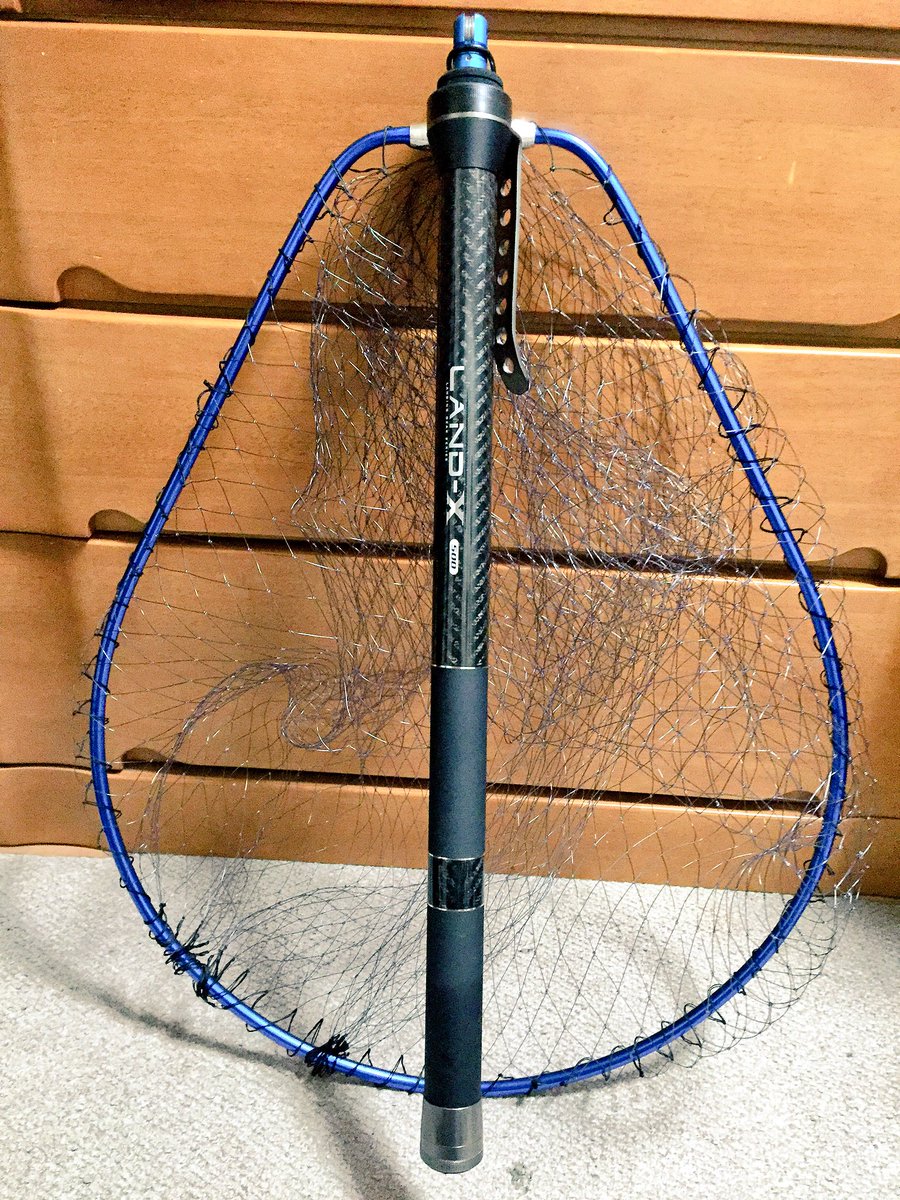 福本ー釣り日記 シャフト買ってタモ完全フル装備完成 アンケートご協力ありがとうございました これでタモの持ち運びだいぶ楽なるな T Co g4340wsj