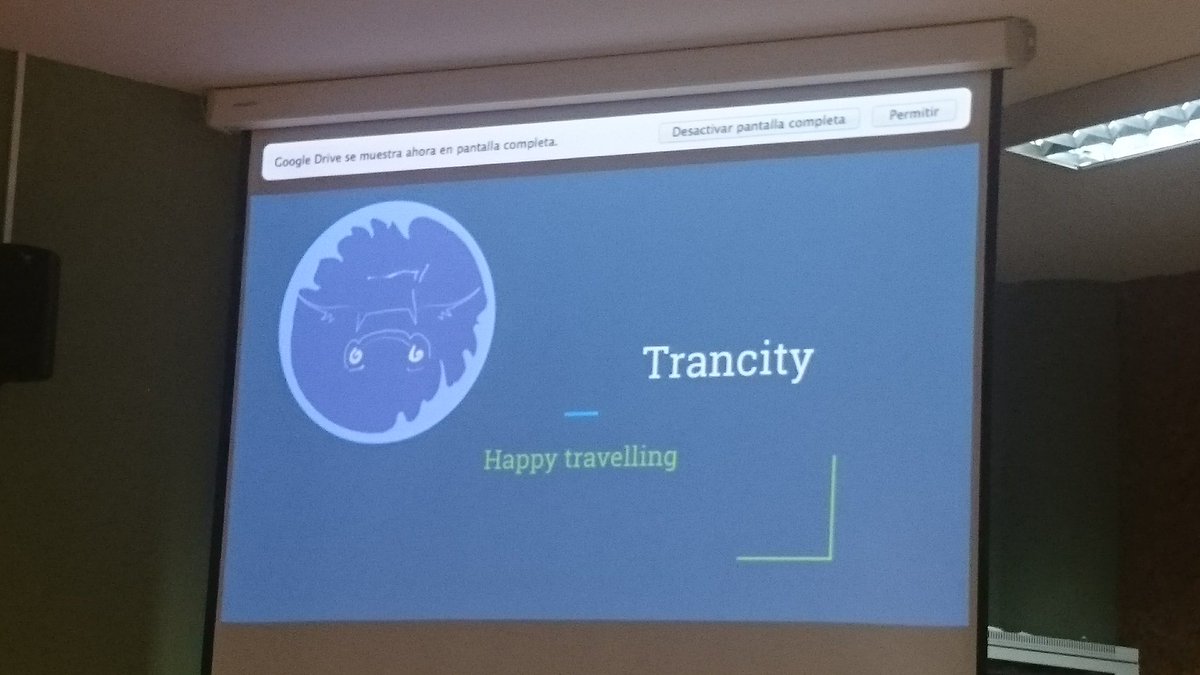 CatedraTEF_UEx's tweet photo. #Trancity #HappyTravelling nos ayuda a resolver los problemas con el tráfico #HackForGood #H4GCC https://t.co/yeosKs0EjJ