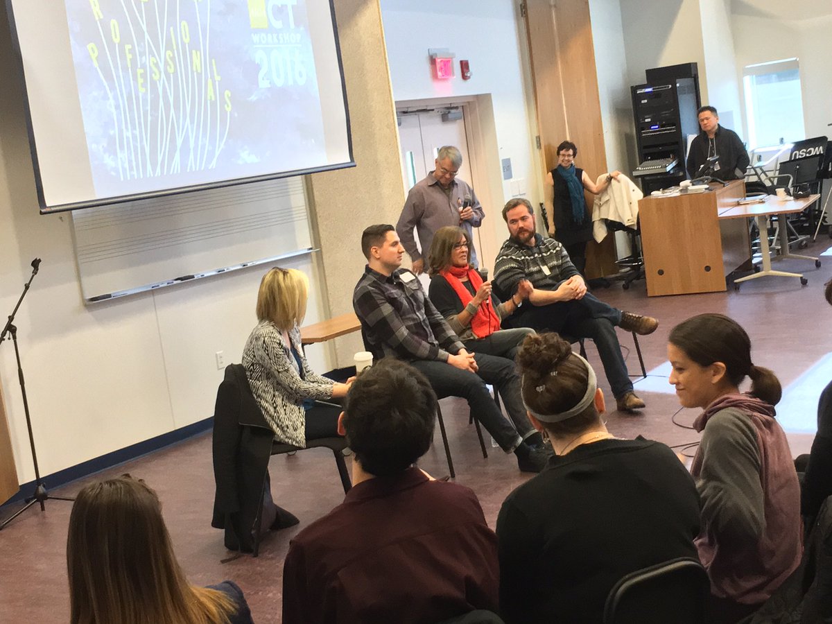 aigact's tweet photo. "Don't say you're proficient in InDesign & give me a résumé from Word." Experienced Creatives panel #EmergingPros https://t.co/Uh5xULLEYd