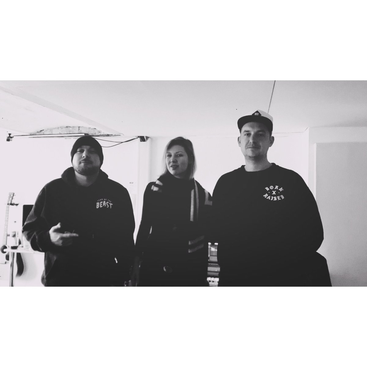 Hanging out with <a href="/Polina/">Polina</a> <a href="/koolsavas/">Kool Savas</a> and DJ SirJay