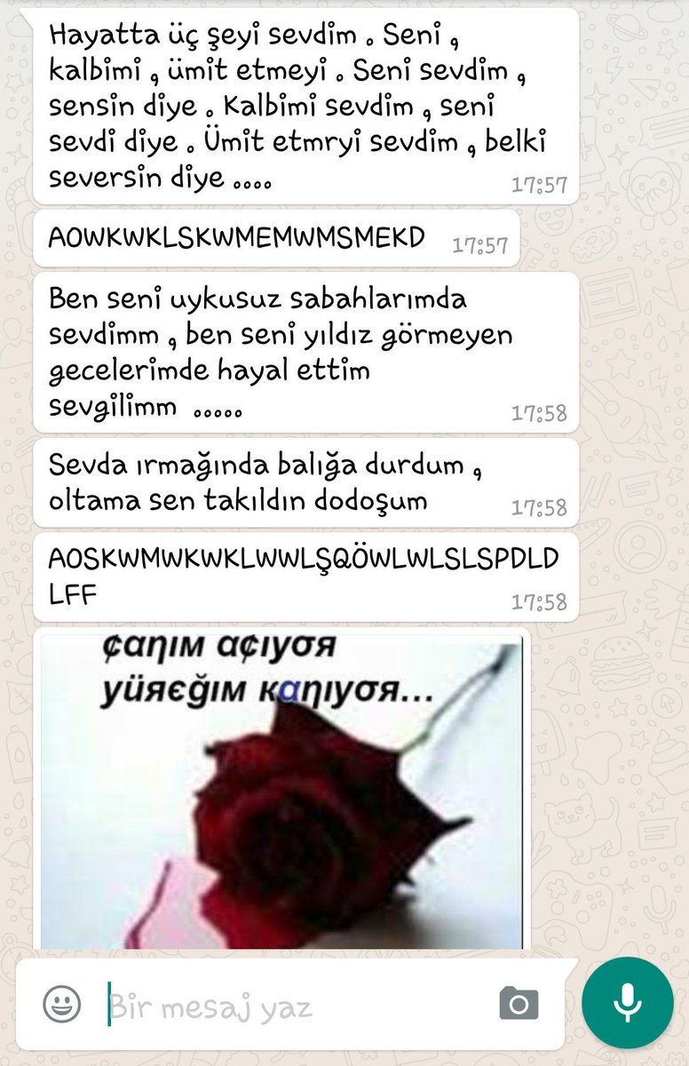 Oltama sen takıldın dodoşum