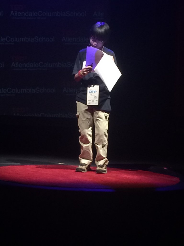 ksmoker's tweet image. Chris just gave a great talk at #TEDxACSchool on tech for visually impaired.