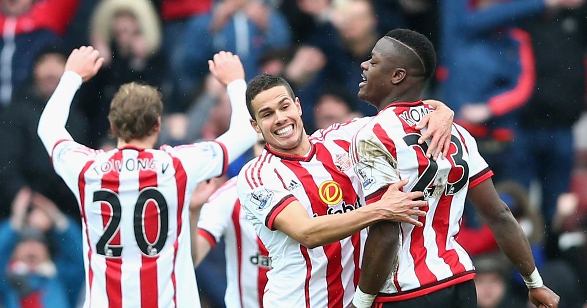SunderlandAFC's tweet photo. UNCHANGED: Sunderland are unchanged from their 2-1 win over @ManUtd. #WHUSUN https://t.co/fpANRHHW6b