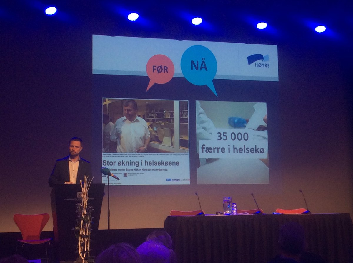 Helsekøene har blitt kortere - 35 000 færre i kø!! #regjeringenleverer #RogH16
