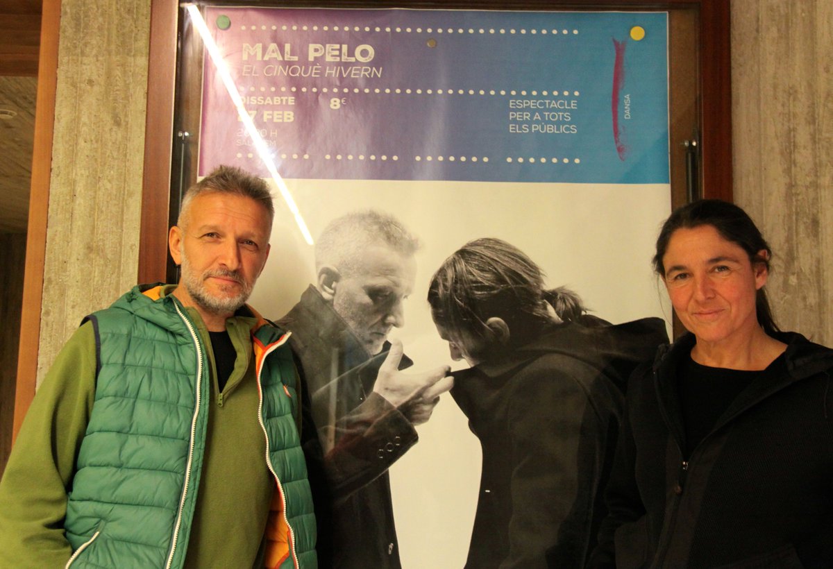 TeatreElMusical's tweet photo. María Muñoz i Pep Ramis al Musical. Hui #ElcinquèHivern #dansa. Últimes entrades a la venda! https://t.co/FeF6D8Oaie https://t.co/ahHTeK3ry5