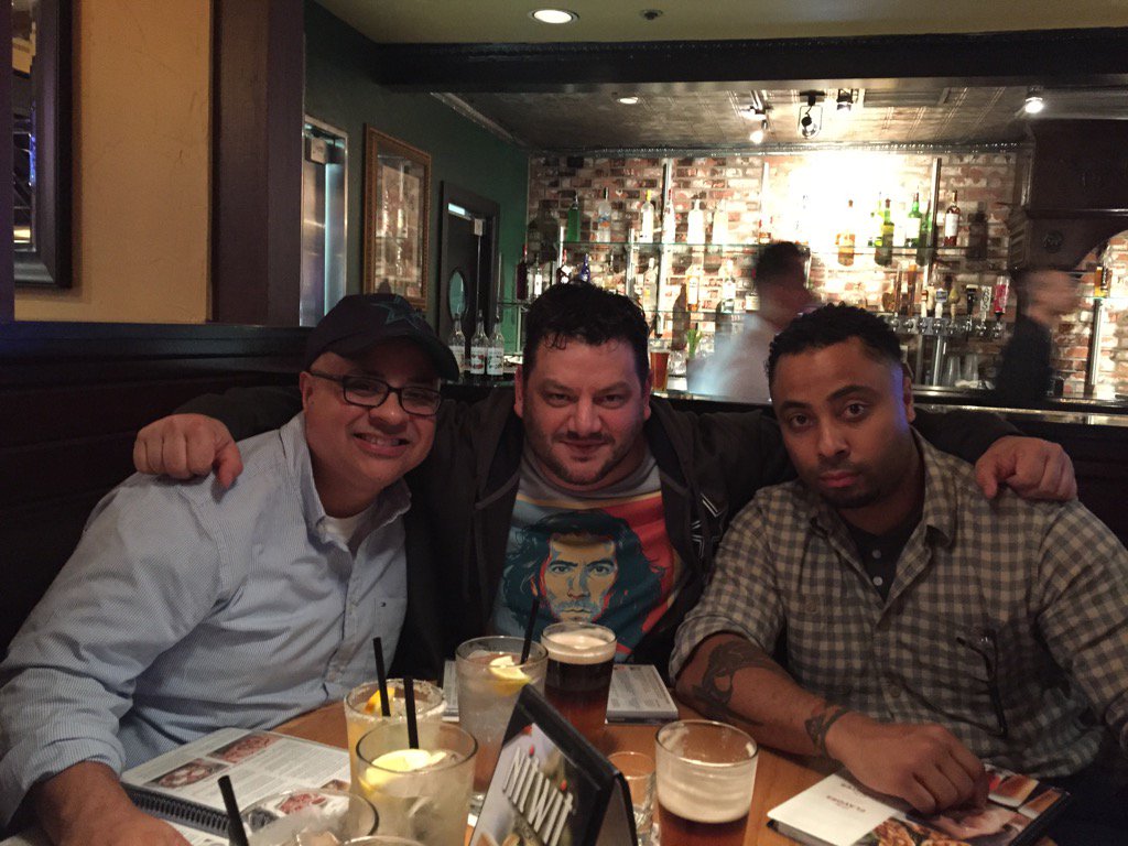 HeathActor's tweet photo. Throwback to last May! @HispanicChris @donaldjr #weGottaGoBack https://t.co/YN4U8uh9Fc