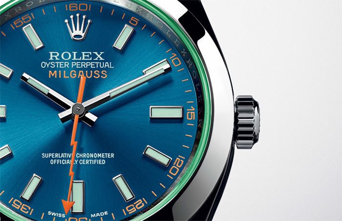 PierreYvesCo's tweet photo. Up close and personal with the #Rolex MilGauss ⌚️ Available now. Contact us for more information. #PierreYves https://t.co/iqN8on5Ajz