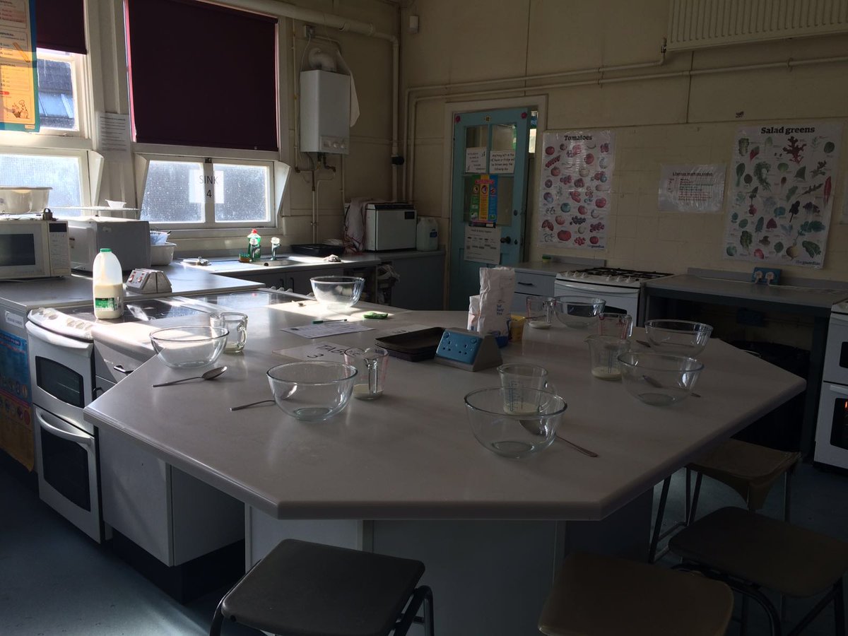 A day of making scones at barking abbey school