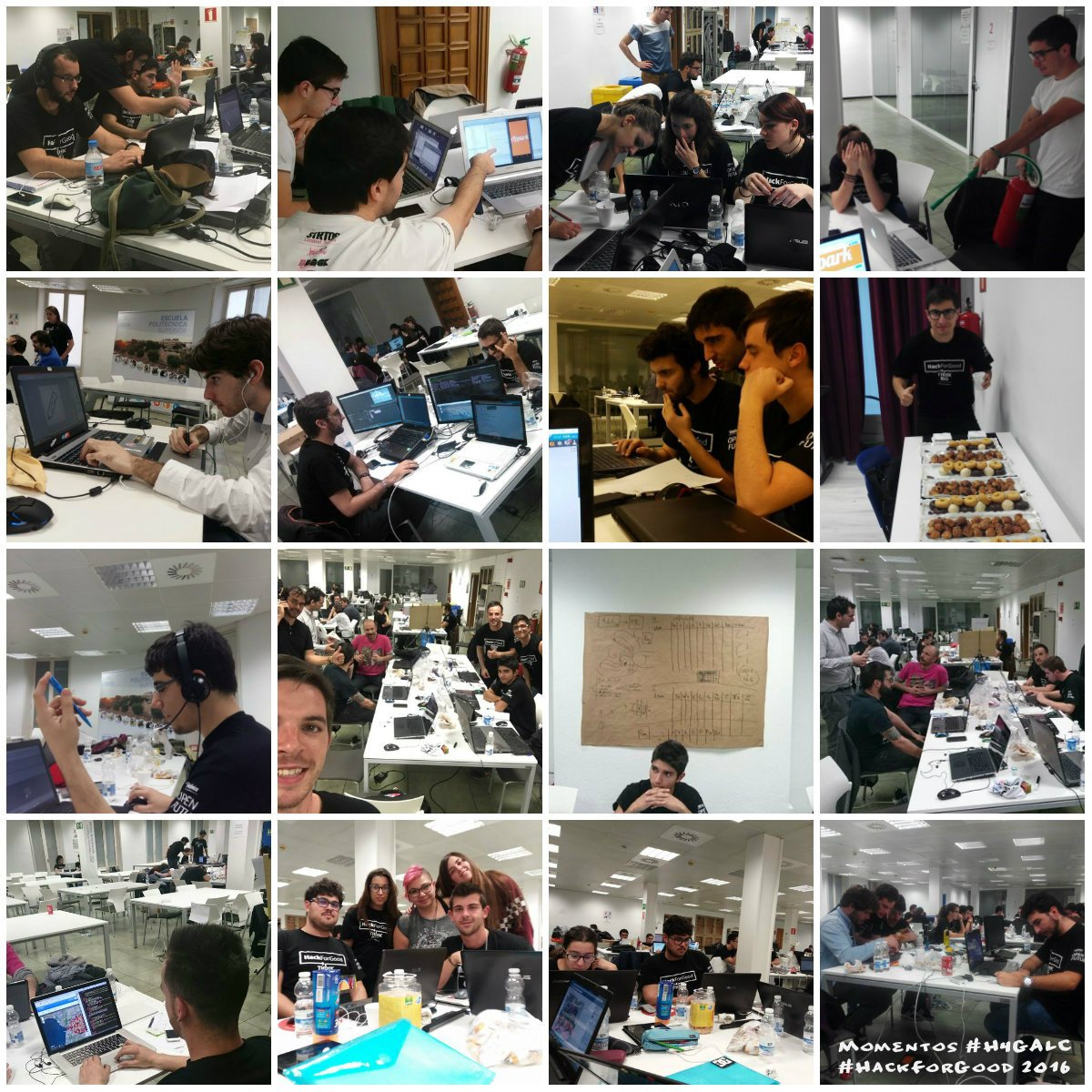 CatedraTEF_UA's tweet photo. Para reír y recordar, mientras preparan vuestra presentación #HackForGood: los mejores momentos en #H4G_ALC I https://t.co/TJtyeQ3tZN