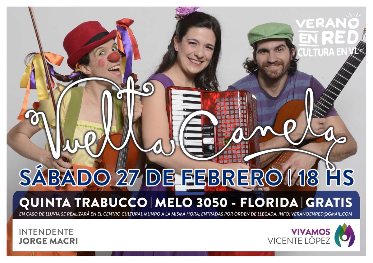 santireyes1980's tweet photo. #VueltacanelaEnQuintaTrabucco  Hoy 18hs gratis en QUINTA TRABUCCO (Melo y Panamericana Vicente Lopez) @LuaFiloTizan https://t.co/Wxf5Af04QZ