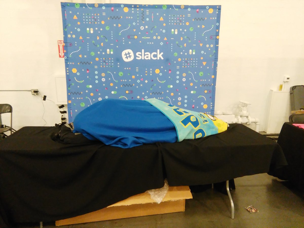 danperyo's tweet photo. 4:48 AM Been hacking all day, cut him some #slack #LAUNCHhackathon #LAUNCHsponsors @SlackHQ https://t.co/qHTAohTOPi
