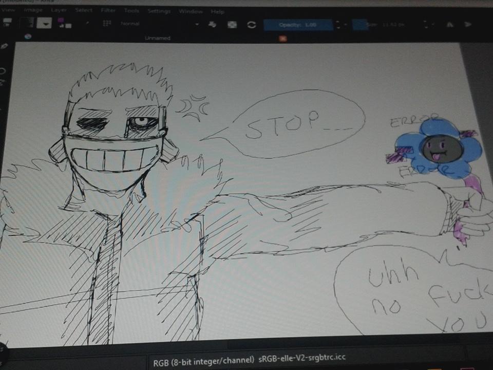 draw_dr's tweet image. @Error_Flowey