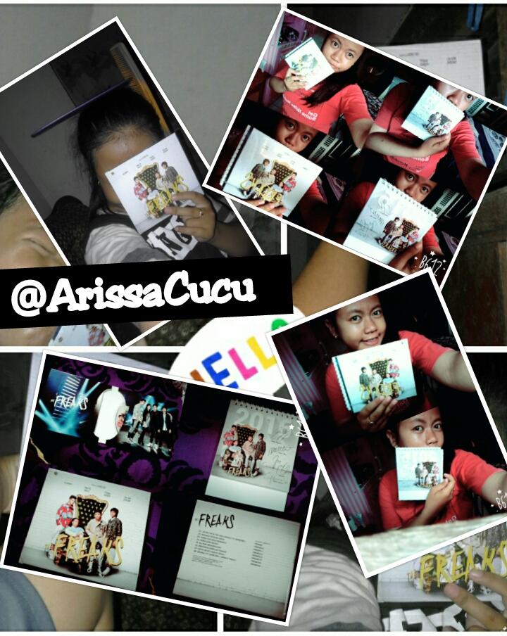 ArissaCucu's tweet photo. Ini min @TheFreaksFC #BeliCDTheFreaks https://t.co/9gJXck0Aag