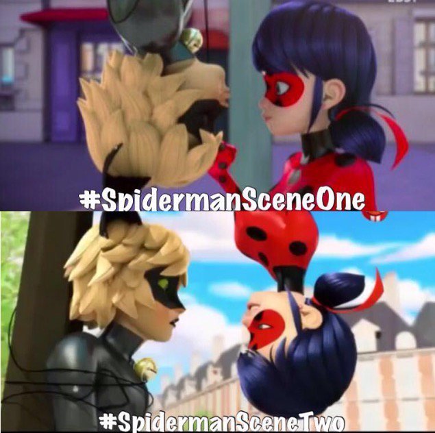 DOfAFangirl's tweet photo. #SpiderManScene #LadyNoir ππ
I am way to obsessed over this show...
~M https://t.co/8lmSRGZRrq