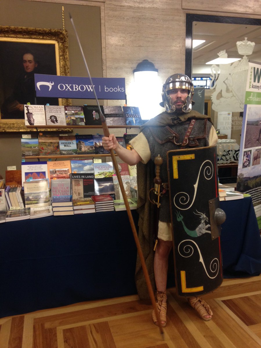 OxbowBooks's tweet photo. Look who's 'roaming' around our book stall ! #CALive16 #romanwest https://t.co/a2N2T0s0s3