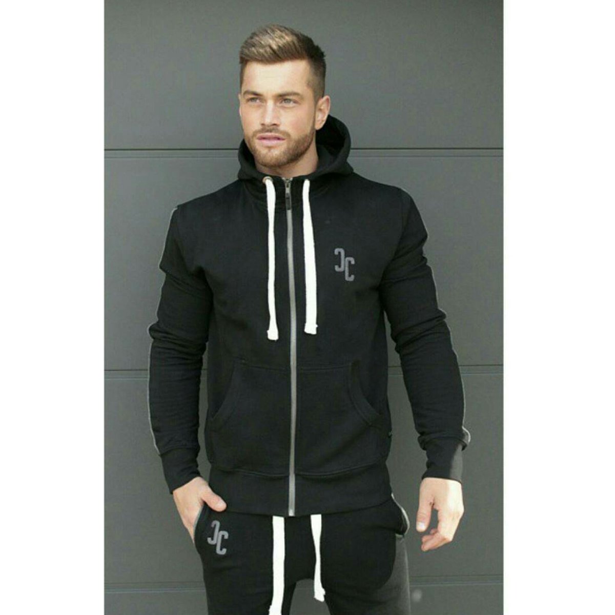 chrisclare's tweet photo. LAST FEW REMAINING! The Deluxe Black Contrast Hoody made with luxury cotton now just  £19.99 https://t.co/xdkDwIHmar https://t.co/NlFllcZ3kI