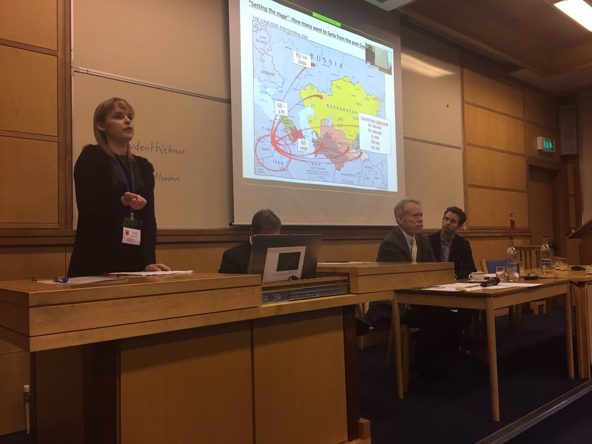 Hanna Notte on Russian concerns about jihadis going to and returning from@Syria #studentwebinar
