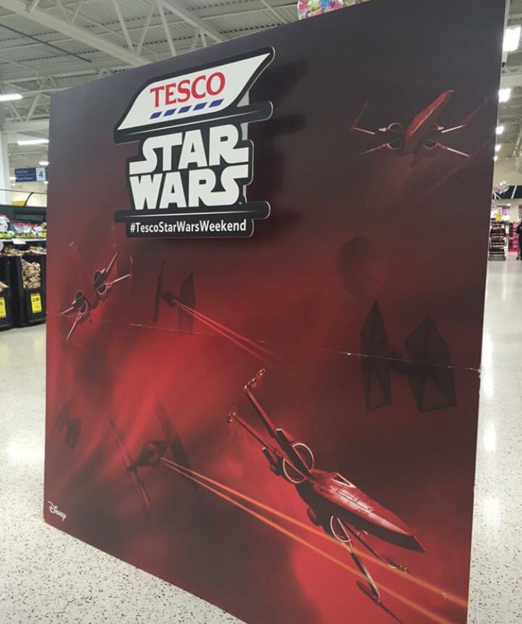 Tesco5406's tweet photo. Helping raise money for @Neavesfund @shirl200 @patbyrne99 @99thgarrison #TescoStarWarsWeekend https://t.co/tYaVHxWFYs