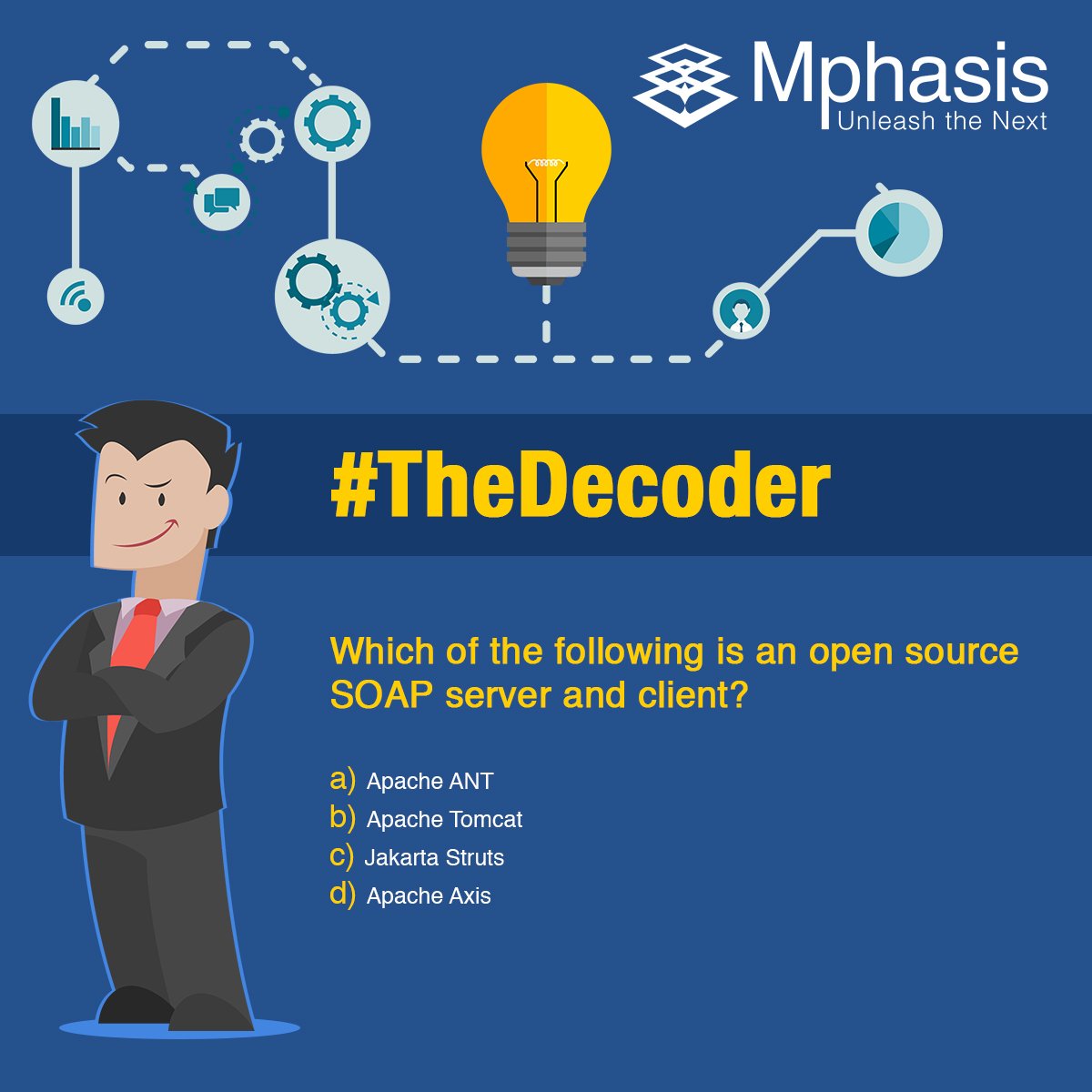 MphasisCareers's tweet photo. #TheDecoder
Answer all the questions this month for a job opportunity with @Mphasis https://t.co/v7CvoL0SqM