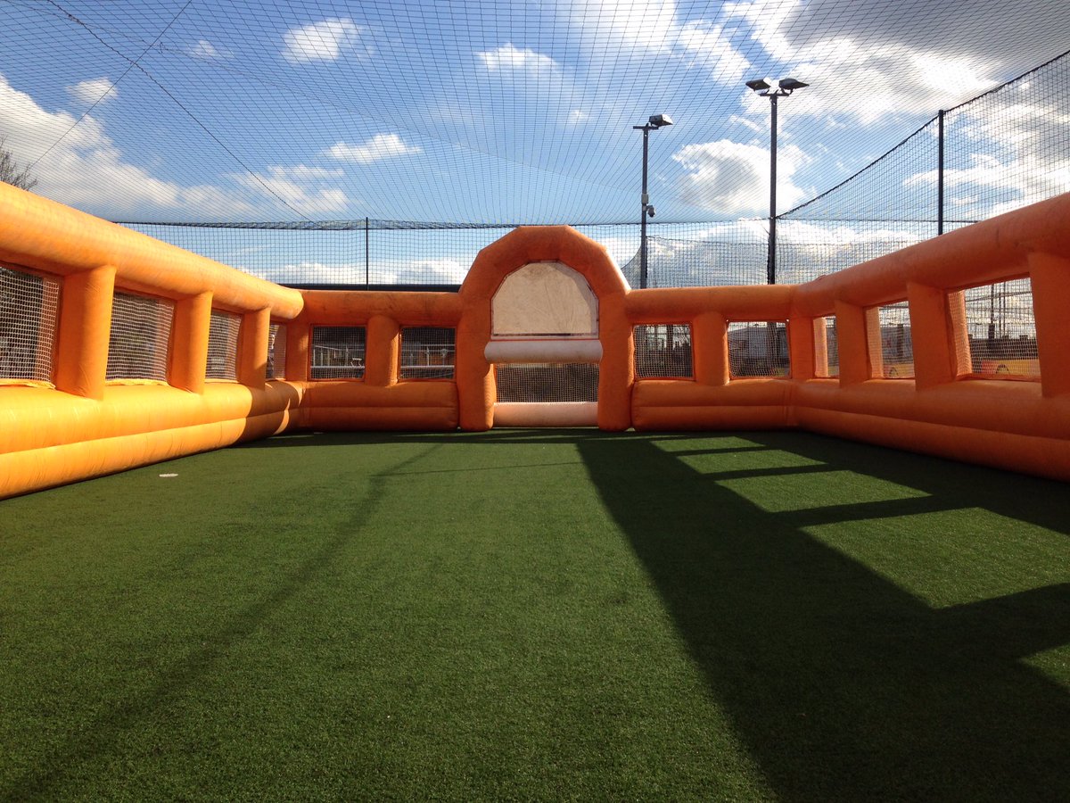 Inflatable pitch hire now available