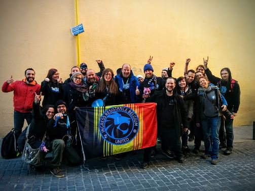 ingress's tweet photo. #IngressObsidian Madrid Final Scores. The Resistance claimed this Anomaly. E: 846 to R: 1741. https://t.co/pnB3Ra2Xrb