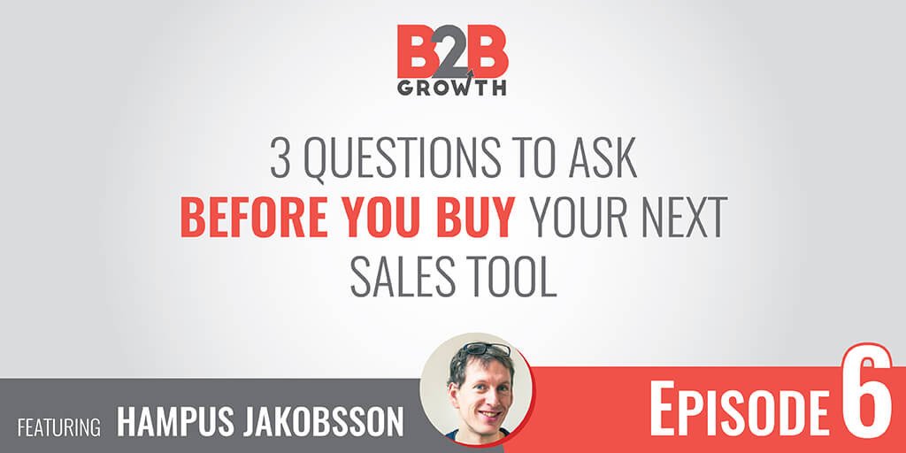 3 Questions to Ask Before You Buy More Sales Tools bit.ly/1QDgPre #salesstrategy #bizdev