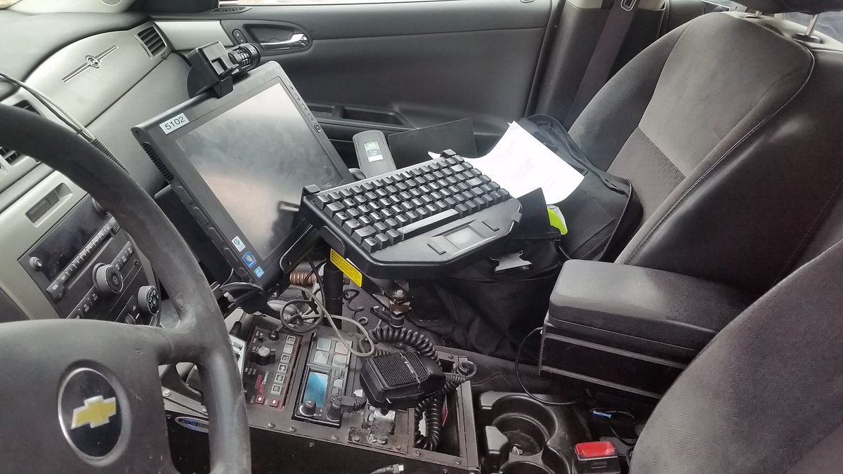 alltp's tweet photo. Pekin Police have a cool dragon on their cars (for the local HS) and @MotionByXplore rugged tablets on the inside. https://t.co/2wiu3n2kcE