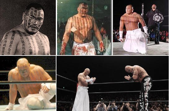 新崎人生、全身にお経を書いた「白使」というキャラがあってめっちゃ