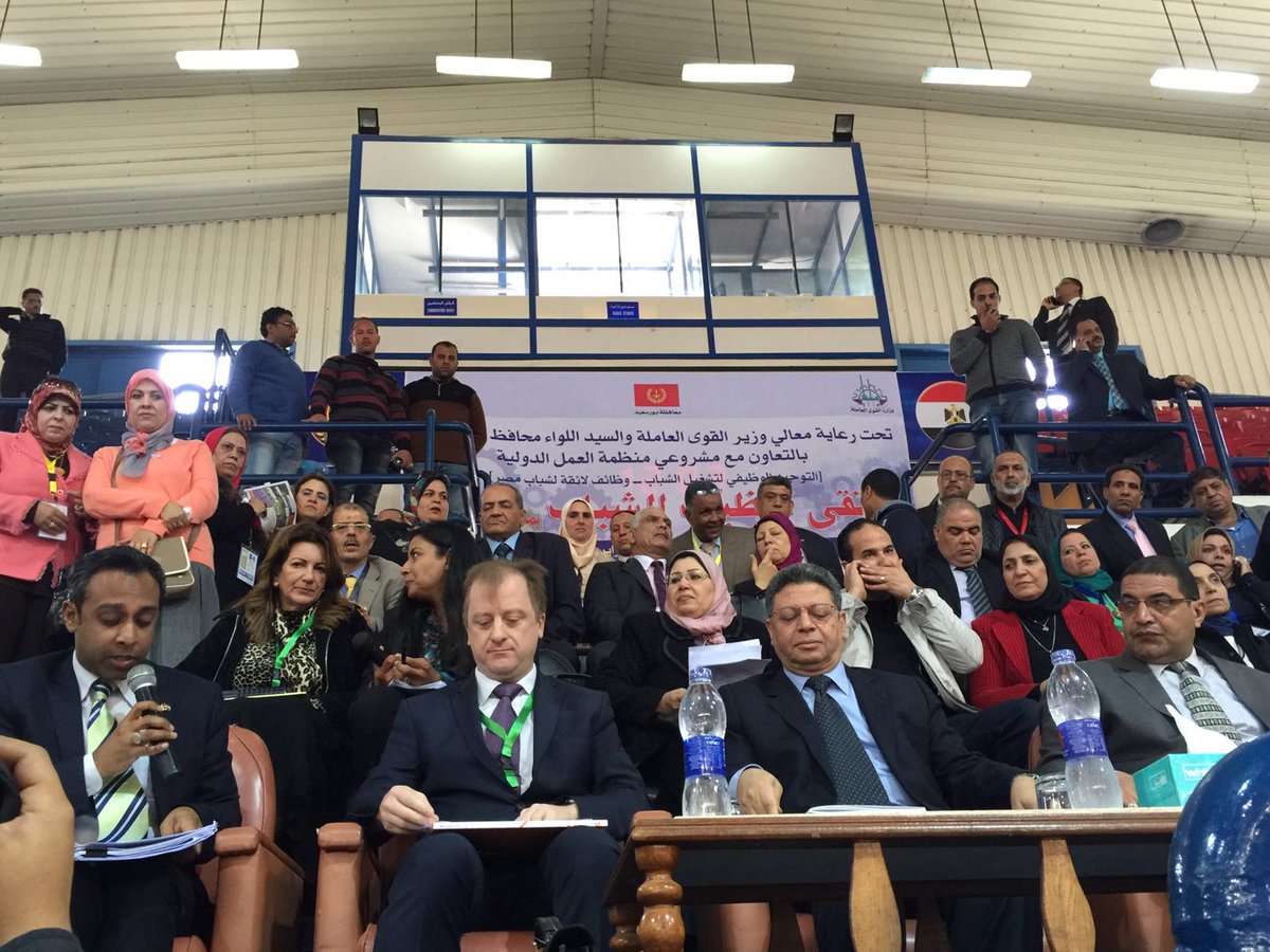 ILOCairo's tweet image. @alykhanrajani: #Canada &amp;amp; #ILO support #Skills_development and #employment of #vulnerable_youth in #Egypt