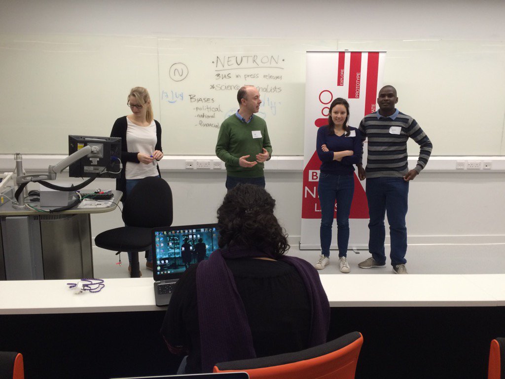 SyTpp's tweet image. #BBCityHack first 'small pitch' - What's going to be trending? @BBC_News_Labs