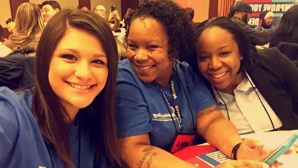 Itsdecabecca's tweet photo. #ASGANY16 representing @BerkeleyCollege !! 💙💙 https://t.co/PjeX37IicG